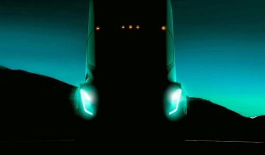 Tesla entwirft einen Elektrolastwagen, der für den Einsatz in einem autonomen Wohnwagen ausgelegt ist