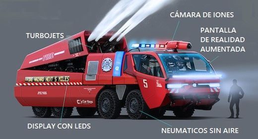 Die Feuerwehrautos der Zukunft benötigen weniger Teile und Ersatzteile, dafür aber eine höhere Qualität