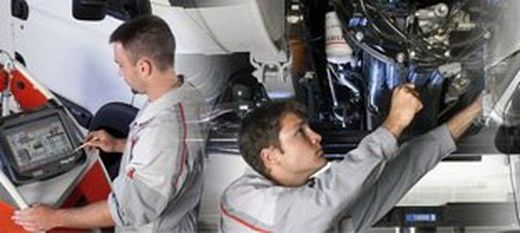 Die Reparatur von Lastkraftwagen und der Austausch von Ersatzteilen und Ersatzteilen in Werkstätten erreichen wieder das Niveau von 2009