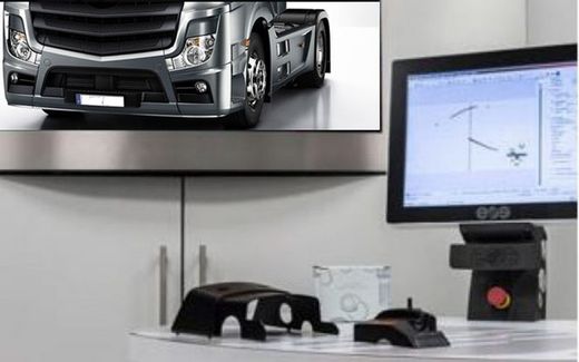 Mercedes Benz wird Ersatzteile und Ersatzteile für Lkw liefern, die mit 3D-Druckern hergestellt wurden