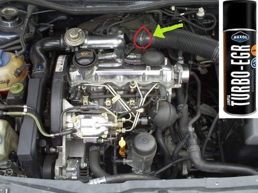 Auxol reinigt Turbo EGR, das am häufigsten nachgefragte Produkt auf Recambiosdelcamion.com