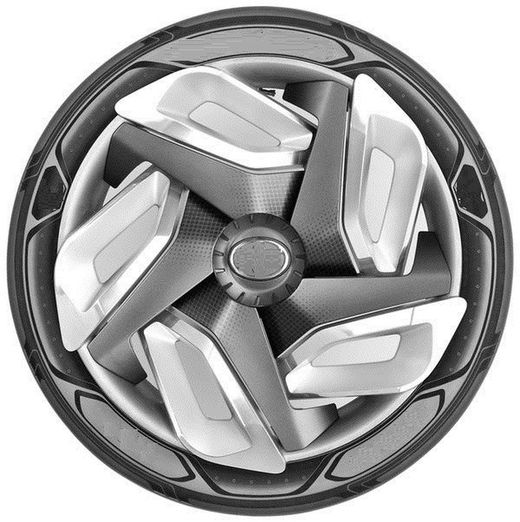 Erfand den ersten Reifen, der Energie erzeugen und eine Batterie aufladen kann