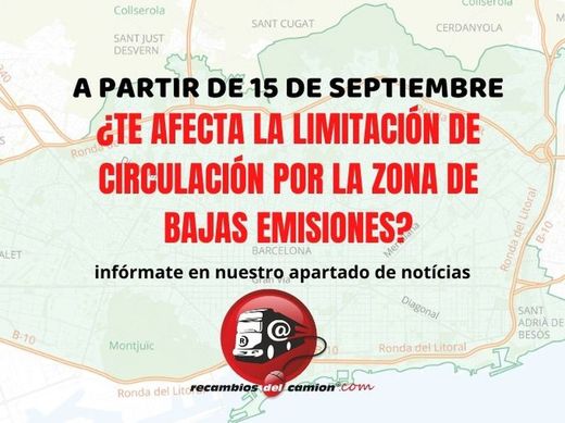 Betrifft Sie die Bewegungseinschränkung für die umweltschädlichsten Fahrzeuge in Barcelona und anderen Städten?