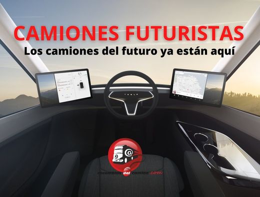 Futuristische Trucks, die Trucks der Zukunft sind schon da