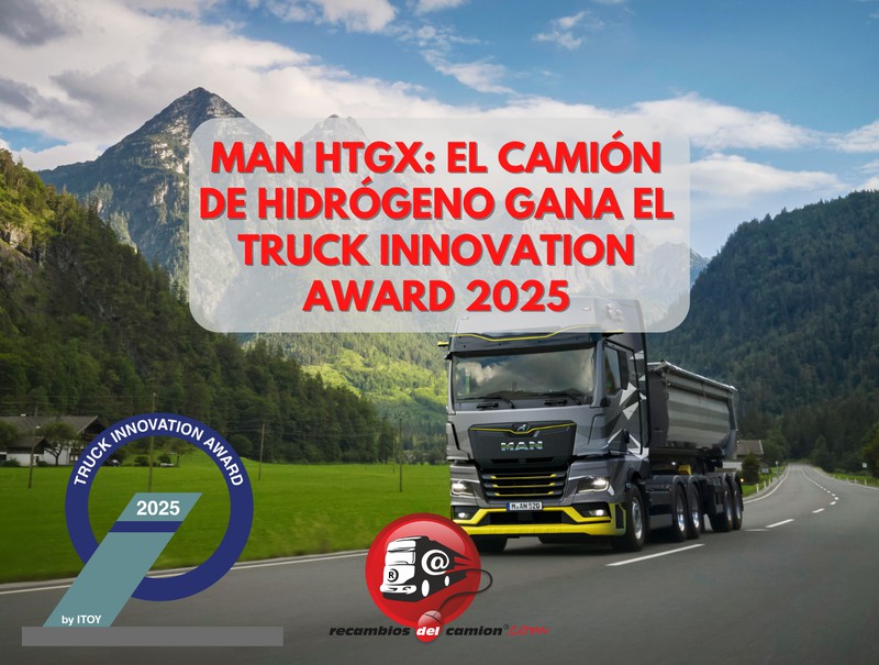 MAN hTGX : un camion à hydrogène remporte le Truck Innovation Award 2025