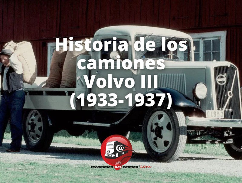 Historia de los camiones Volvo III (1933-1937)