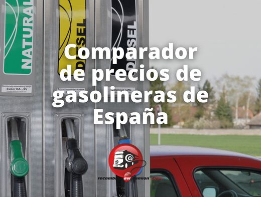 Vergleich der Tankstellenpreise in Spanien