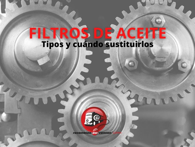 Tipos de filtros de aceite y cuando sustituirlos en tu turismo o camión