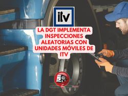 The DGT implements random inspections with mobile ITV units