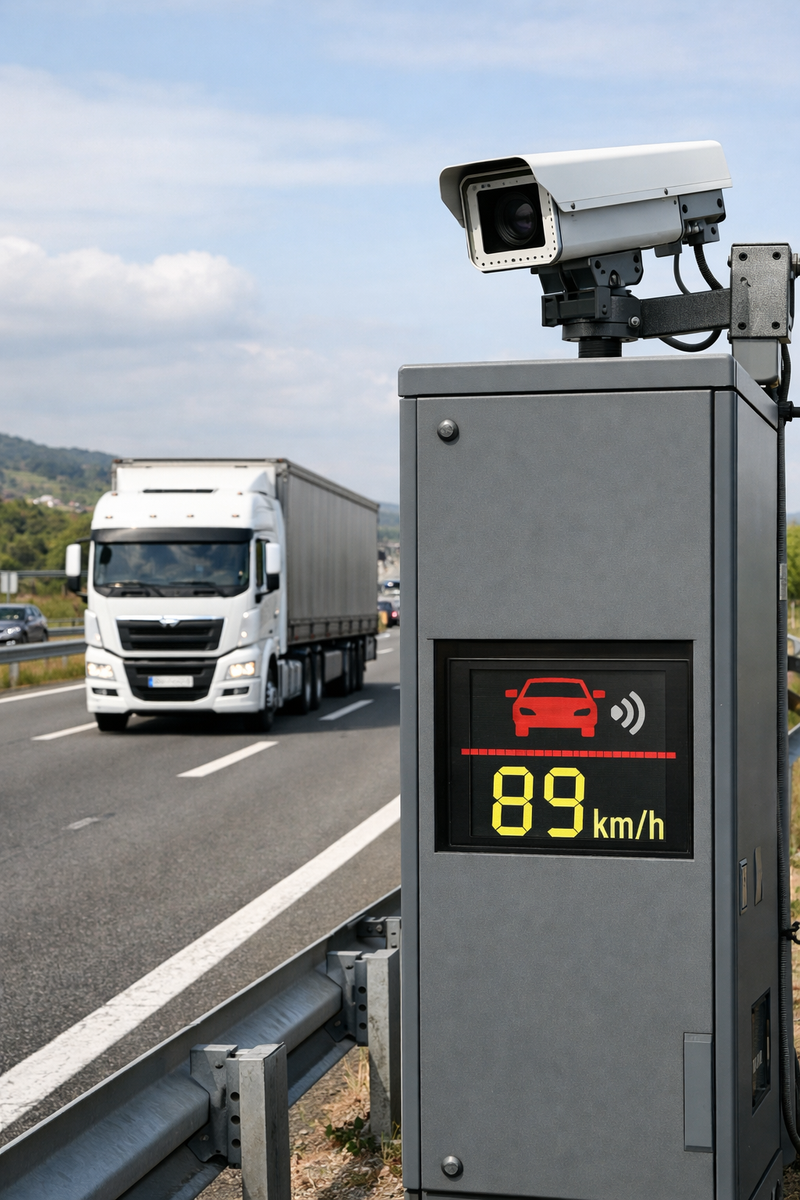 Tipos de radares y sistemas que utiliza la DGT