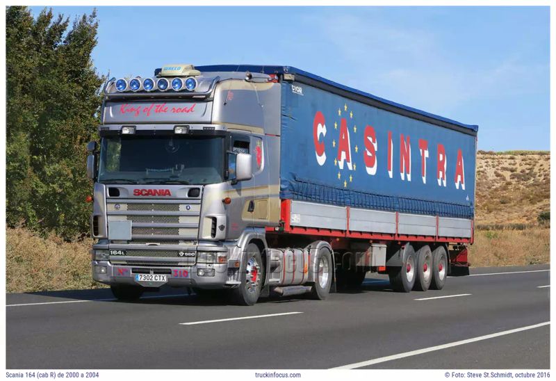 Scania serie R: rendimiento y diseño