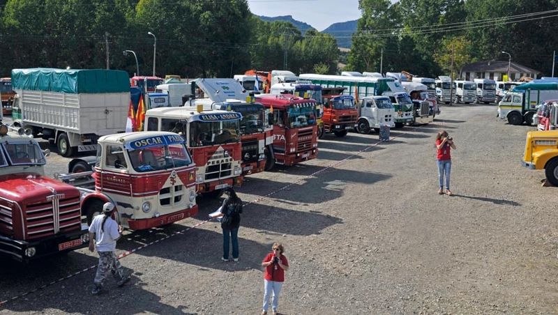 Camiones clásicos que siguen en la carretera