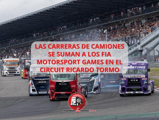 Las Carreras de Camiones se suman a los FIA Motorsport Games en el Circuit Ricardo Tormo