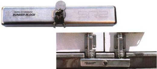 Diebstahlsicherung für die hinteren Verriegelungsbolzen SR2 LAMBERET