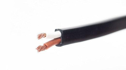Câble électrique 2 fils tuyau rectangulaire ADR