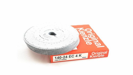 Dischi tachigrafo 140-24EC4K Originale Kienzle-VDO 100 unità