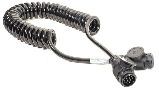 Espiral serpentín elèctrico 12V 13p cabezas termoplásticas IP54 - ISO 11446