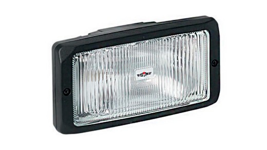 Rectangular white fog light Sim 3225