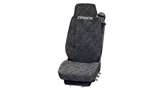 Funda 1 asiento camion tejido color gris oscuro Cargo Star