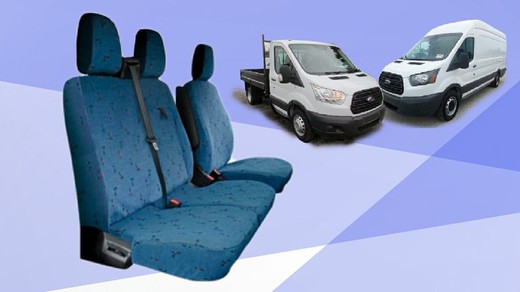 Fundas asientos delanteros Ford Transit