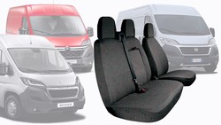 Fundas asientos delanteros furgonetas NV400, Movano, Master desde 2010 —  Recambiosdelcamion
