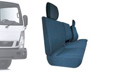 Capas de assento azuis Cabstar/NT400, Maxity desde 2014