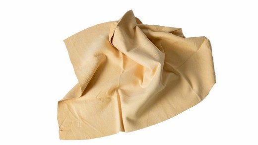 Peau de chamois en cuir naturel pour le séchage du corps extra large XXL 60 x 78 cm