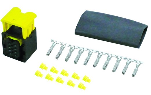 Kit de conector fêmea HDSCS de 8 vias