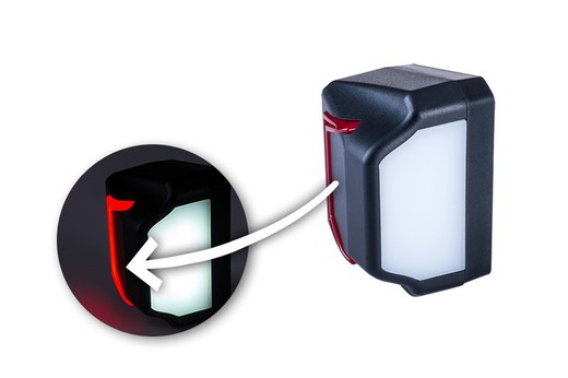 Neon-LED-Kennzeichenleuchte mit hinterem Positionslicht - Horpol