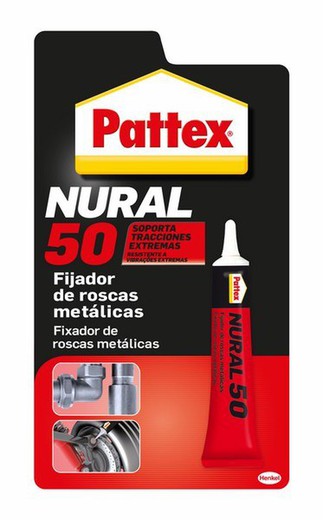 Nural 50 fija tornillos Pattex 10 ml