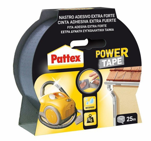 Ruban adhésif Pattex 25 m gris