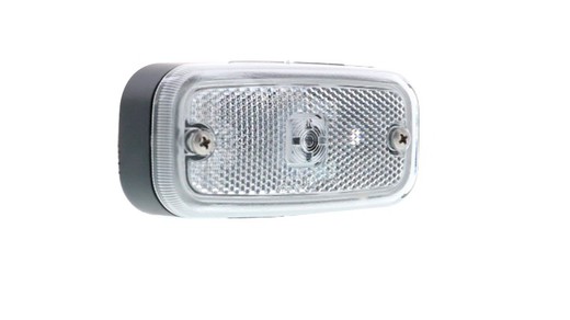 White clearance light front pilot with Vignal catadioptric