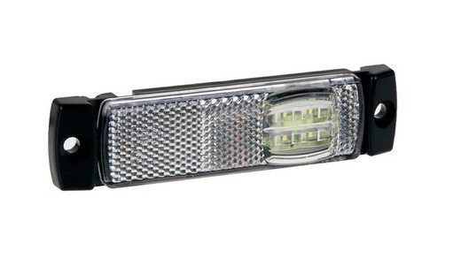 Led position front light and white reflector Fristom FT018