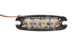 Gelbe LED-Warnleuchte für Hebebühnentür LDO2135 Horpol 03E1601216