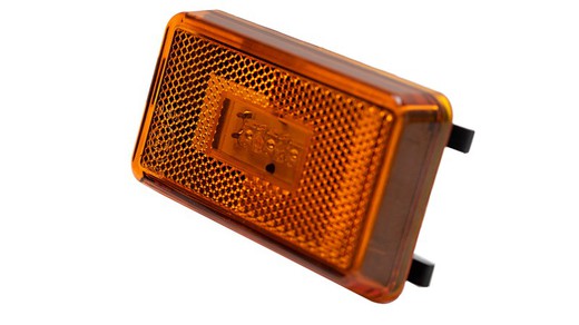 Luce di posizione a LED e catarifrangente Scania ambra