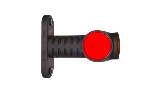 Luce di posizione posteriore sinistra/destra LED effetto neon braccio dritto (1 unità)