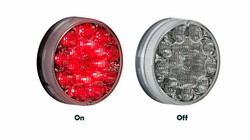 Taillight red fog light led 12 and 24 v Sim 3188