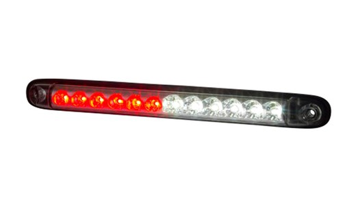 Barra luminosa posteriore 12 LED luce retromarcia e fendinebbia Horpol
