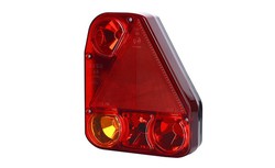 Right rear light (fog function) with triangle for trailer