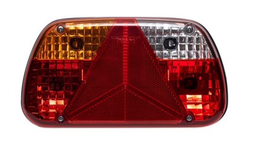 Trailer rear light with left triangle (driver's side) Sim 3150
