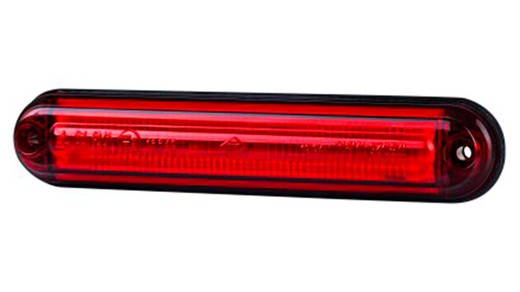 Red slim neon effect tail light 2/24 Horpol LD 2334