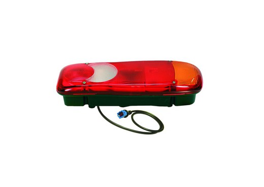 Right Vignal rear light (passenger side) with cable for additional plate lighting