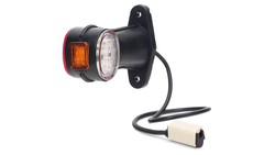 Piloto trasero lateral led brazo recto super flexible tipo Aspock