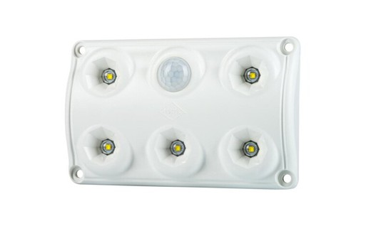 Rechteckige Deckenleuchte LED Innenleuchte mit Bewegungsmelder 12/24v Horpol