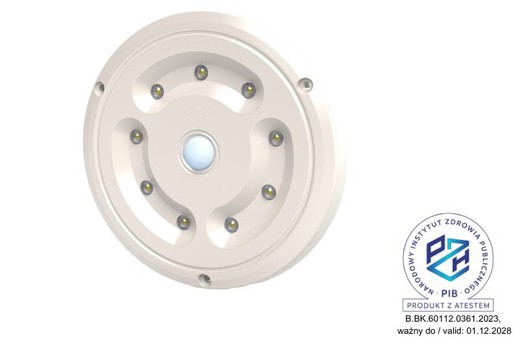 Plafón redondo luz interior LED 1650 lm con sensor movimiento 12/24v Horpol