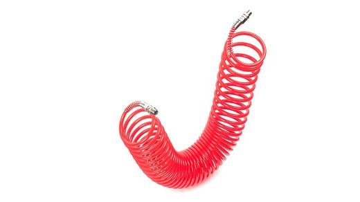 Air coil with swivel males 1/4 and 10 meters