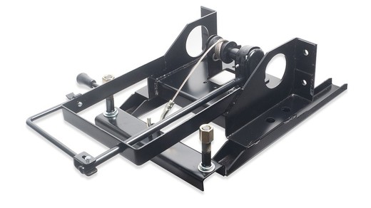 Single platform spare wheel support with lift 335