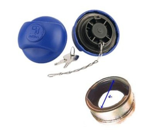 Iveco Adblue cap (Non-Vented) with key