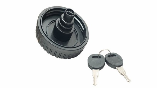 Internal thread fuel cap with key Iveco