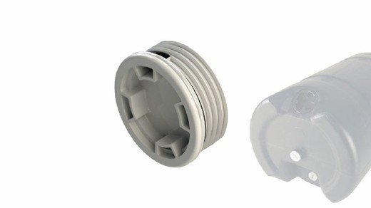 Plastic drum filling cap